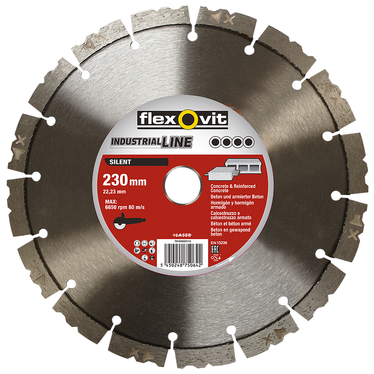 Flexovit Industrial Line Silent 230mm - Produkt