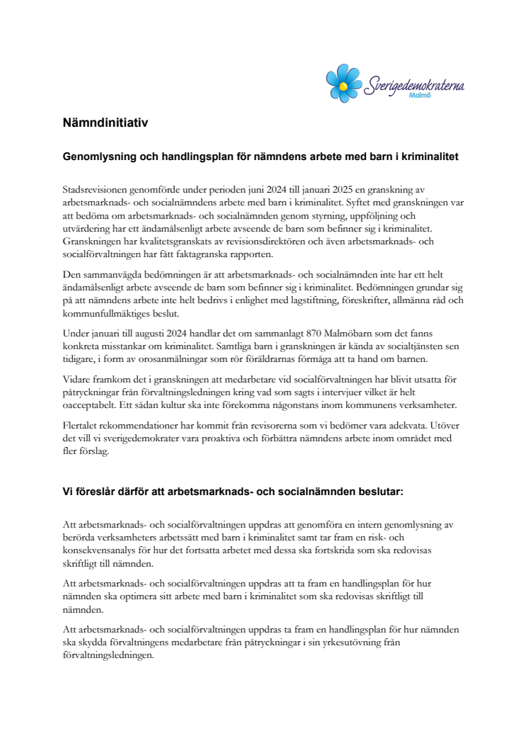 250226 Nämndinitiativ ASN.Genomlysning och handlingsplan för nämndens arbete med barn i kriminalitet.pdf