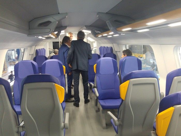 Hitachi Rail Italy presents its new Rock train