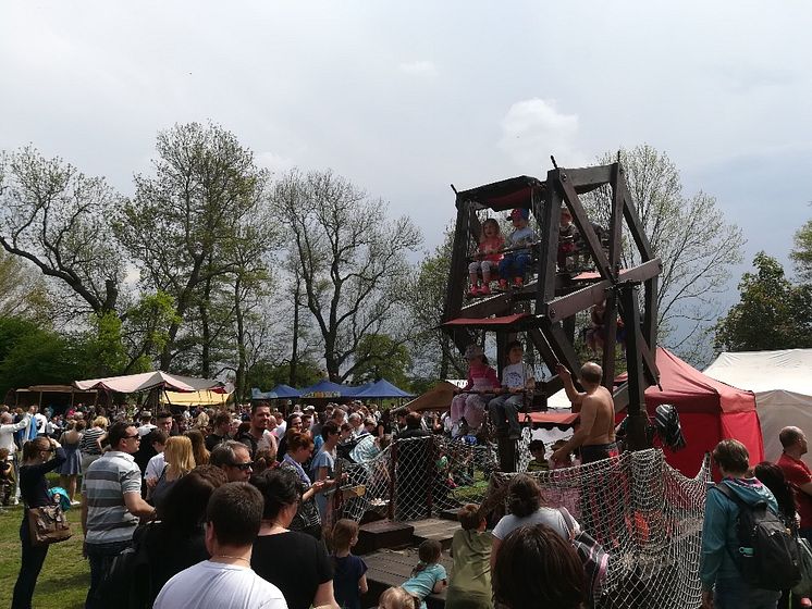 Riesenrad - beim Kieler Umschlag auf dem Holstenplatz