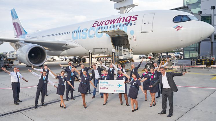Discover Airlines Erstflug am 24. Juli 2021