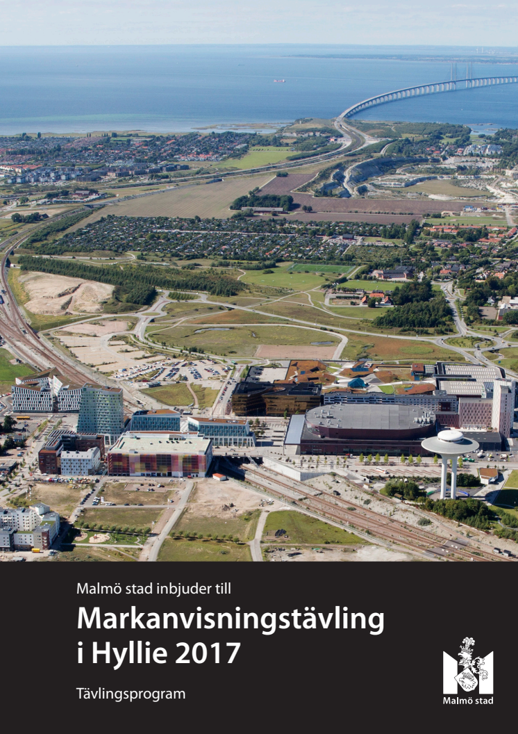 Tävlingsprogram markanvisningstävling Hyllie