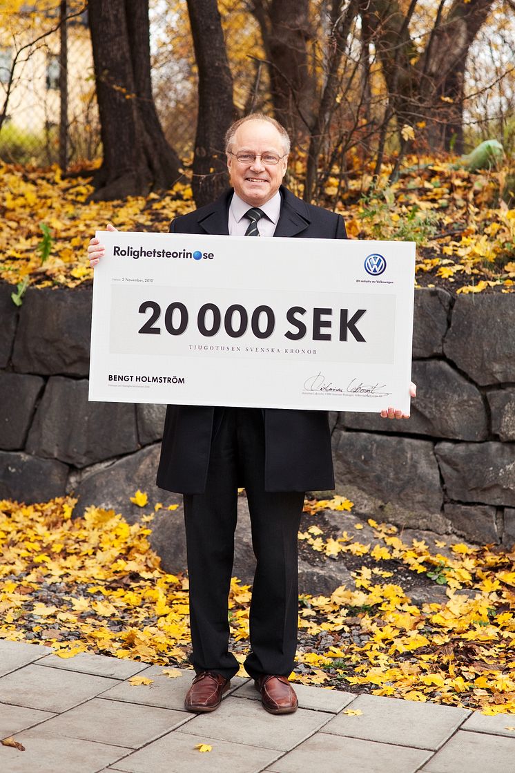 Vinnaren Bengt Holmström