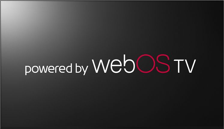 Powered by webOS TV