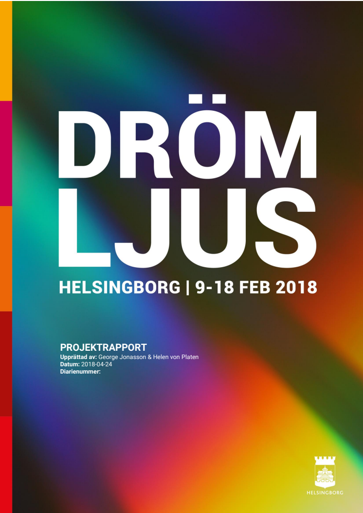 Drömljus 2018 - projektrapport 