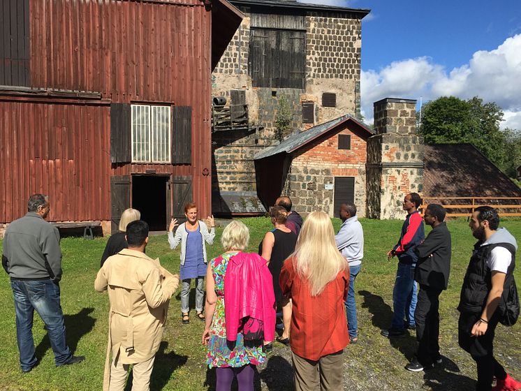 Långbans gruv- och kulturby. Foto: Värmlands museum