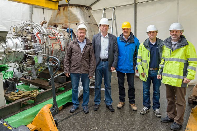 Bayernwerk Natur modernisiert Gasturbinen-Anlage bei Meggle