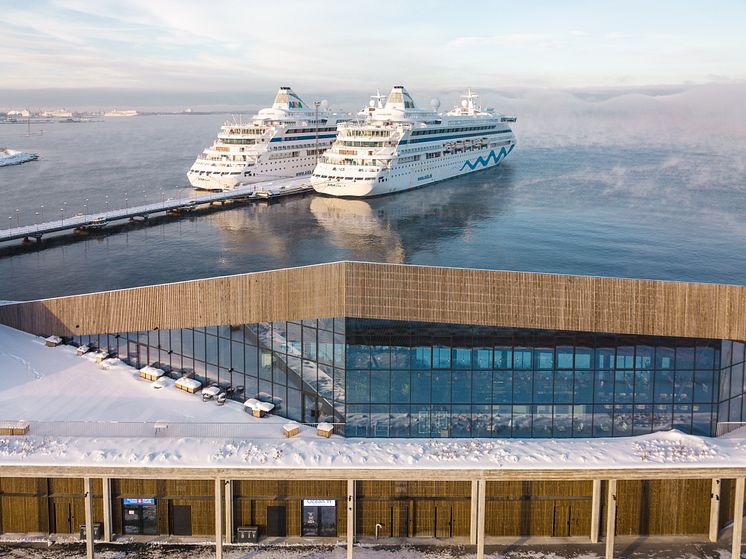 Kreuzfahrtterminal mit Kebony Fassade gewinnt Architekturpreis