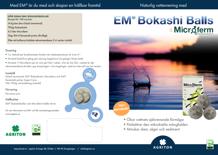 Broschyr - Bokashi Balls & Microferm