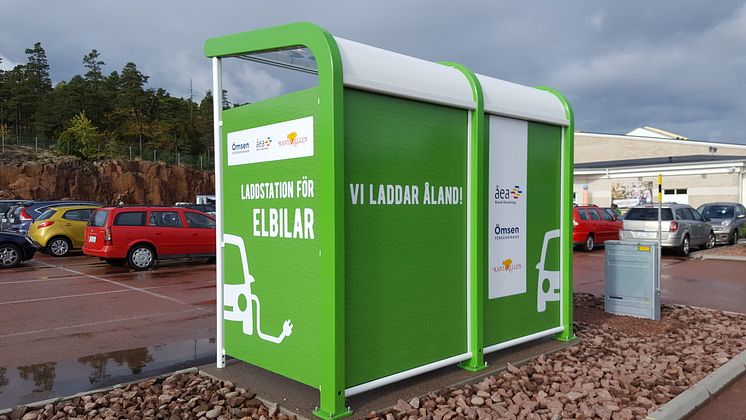 Laddstationsskydd Utopia, 2-sektioners, Åland