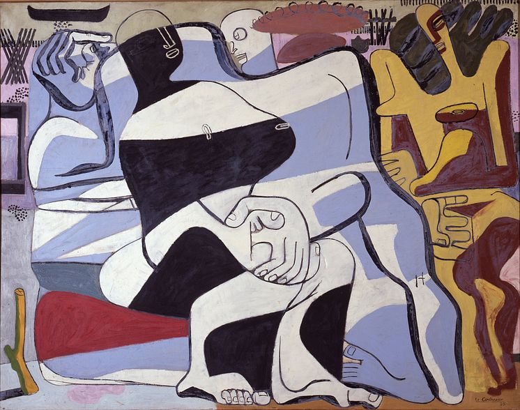 Le Corbusier,Trois baigneurs, 1935