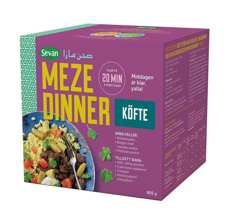 Meze Dinner Kit Köfte