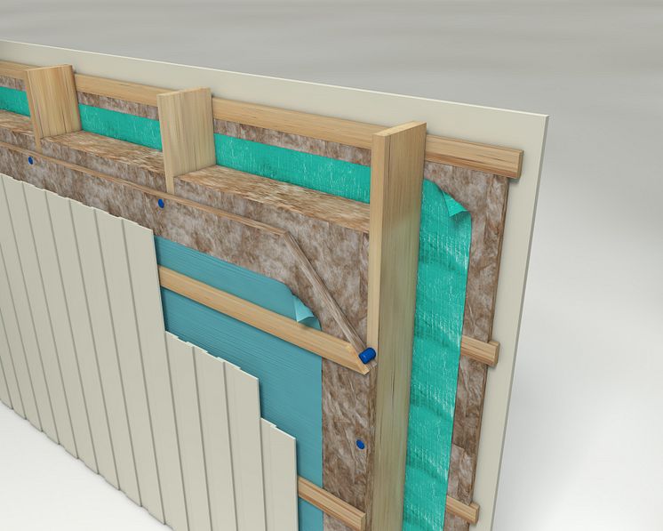 Knauf Insulation fasadskiva 3D