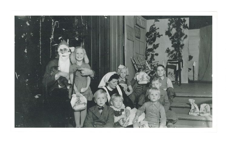 Julfest i Storstugan, tidigt 1900-tal