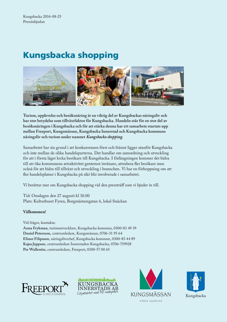 Kungsbacka shopping