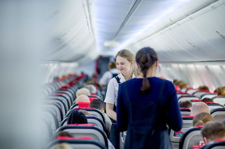 Norwegian cabin crew. Foto: Bo Mathiesen