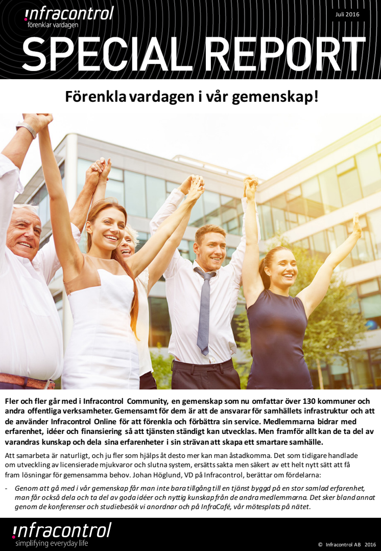 Förenkla vardagen i vår gemenskap!