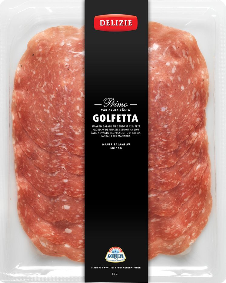 Golfetta, salami, Delizie Primo