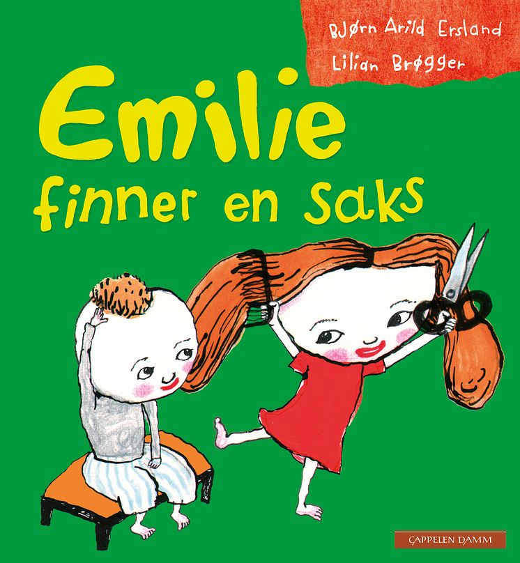 Emilie finner en saks omslag