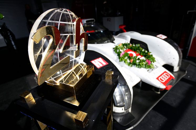 Thanks to last year's win, one Audi has been invited for 2015 already
