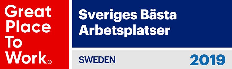 Sveriges Bästa Arbetsplatser, Great Place To Work