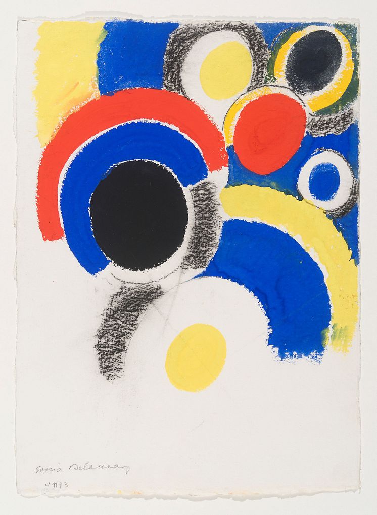 Sonia Delaunay: Komposisjon nr. 1173 / Composition No. 1173 (udatert). 