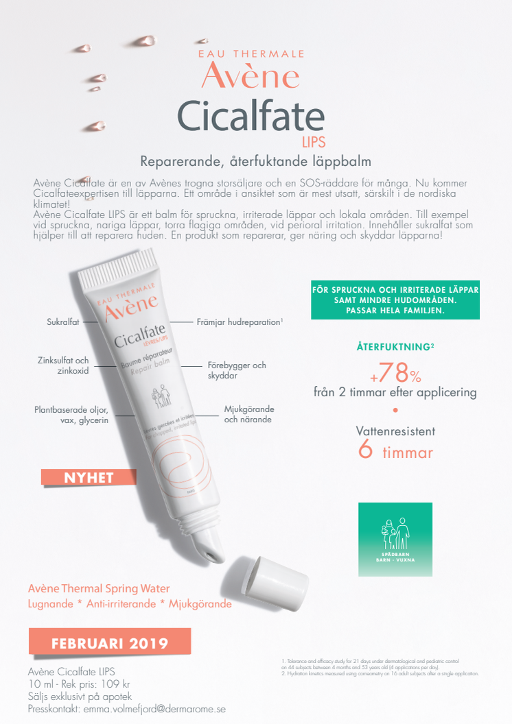 Avène Cicalfate Lips