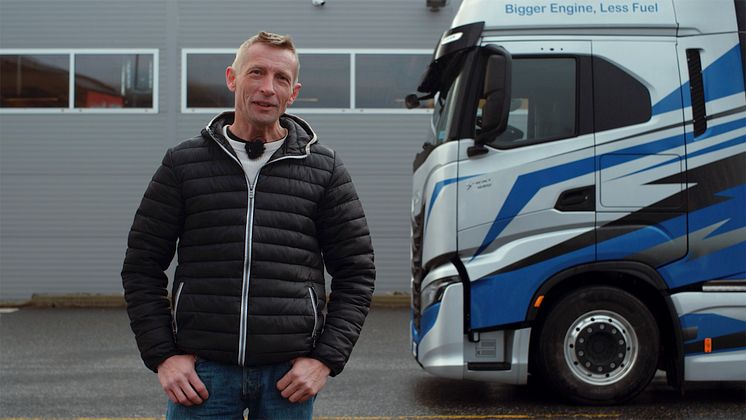 Lastbilchaufføren Jon Toralf Rigstad fra Ørjan Orra Transport i Bergen har over en periode på 11 uger testet IVECO S-Way Fuel Hero. I alt blev der