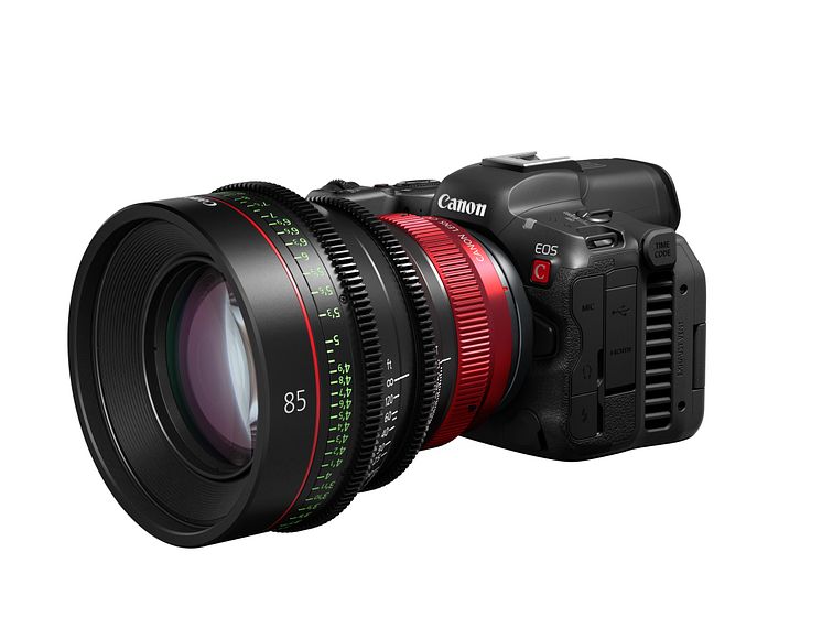 Canon CN-R Prime Lenses with EOS R5 C FSL