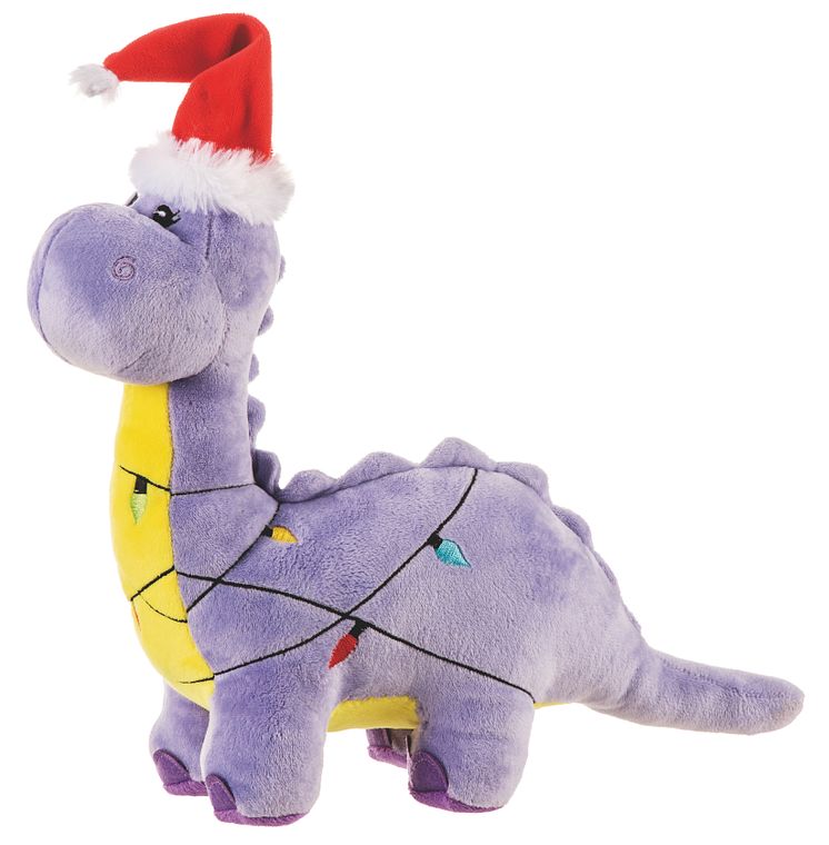Little&Bigger Holiday Parade Dog Toy Dino Lilac.jpg