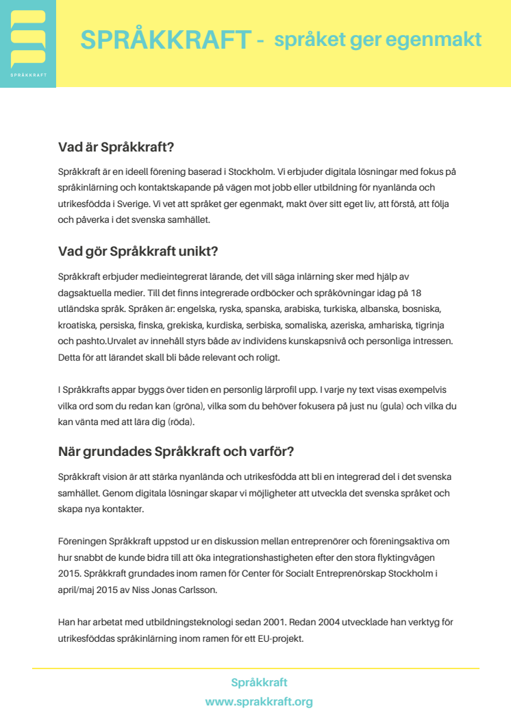 SVT Språkplay appen nominerad till Prix Europa 2018