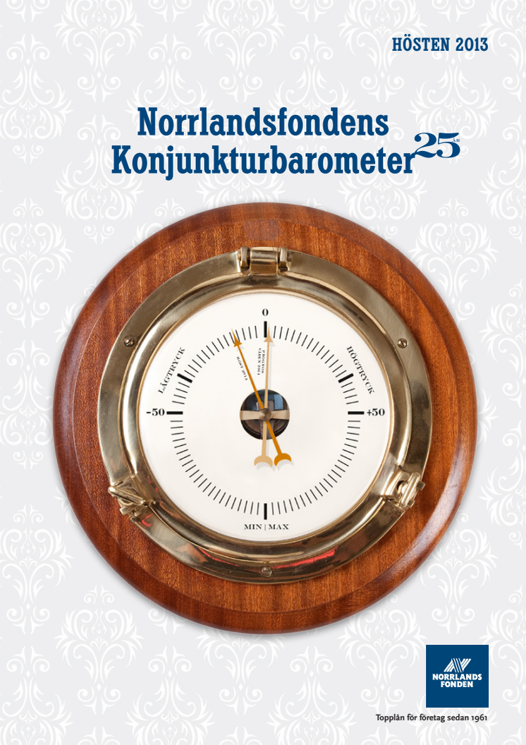 norrlandsfondens konjunkturbarometer hösten 2013