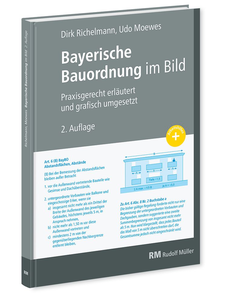 Bayerische Bauordnung im Bild, 2. Auflage (3D/tif)