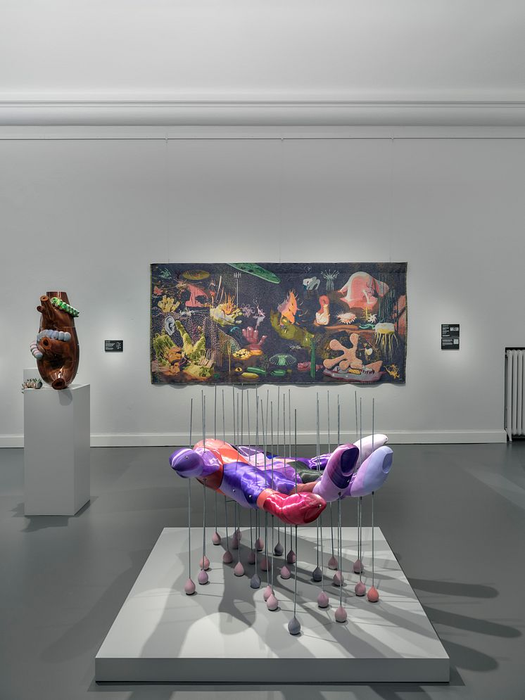 Installationsvy Vassa spröt – Mjuka antenner, Wang & Söderström