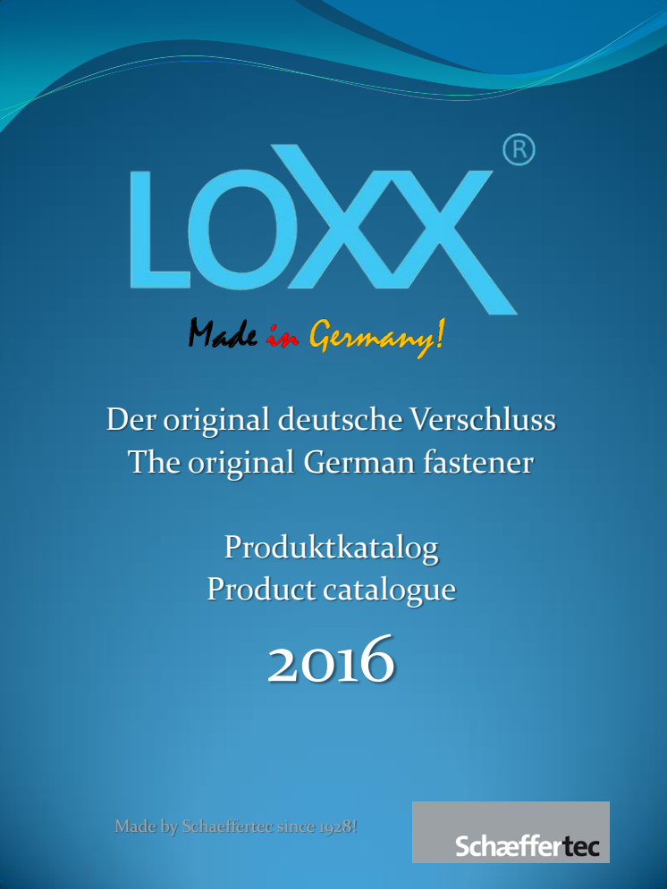 Der LOXX Katalog 2016!