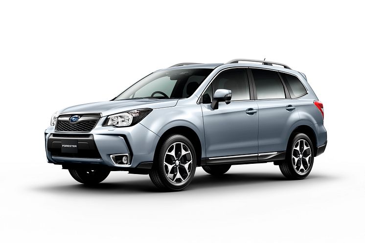 Första officiella bilden på nya Subaru Forester