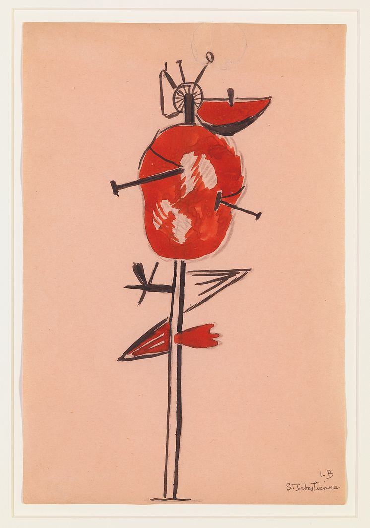 Louise Bourgeois, St. Sébastienne, 1947. Copyright The Easton Foundation Licensed by BONO, NO and VAGA at ARS, NY. PhotoChristopher Burke