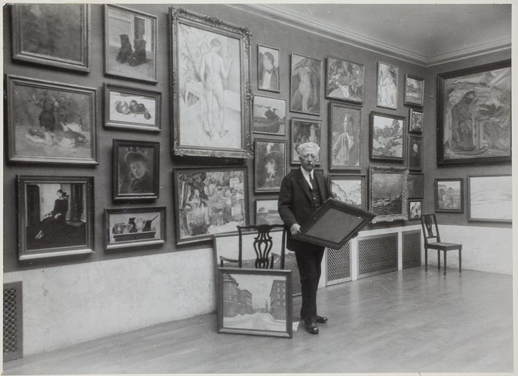 Prins Eugen och konstsamlingen. Foto PEW