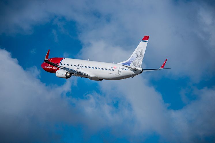 Norwegian 737-800 Aircraft