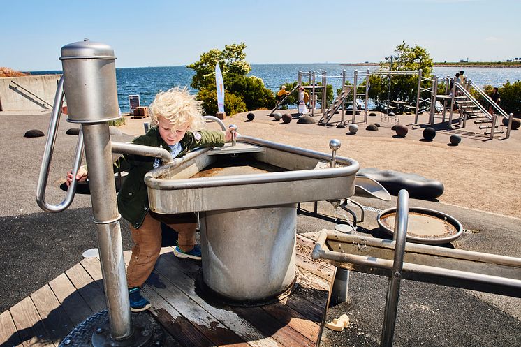 Vandlegepladsen på Den Blå Planet 