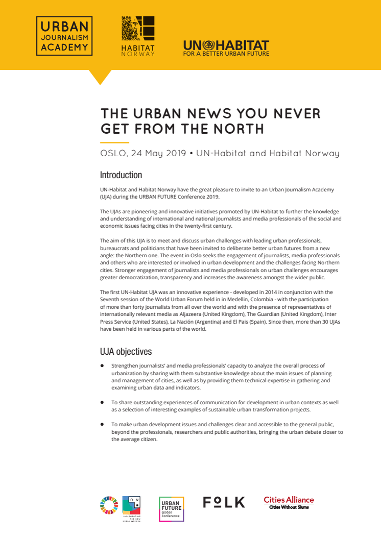 Urban Journalism Academy