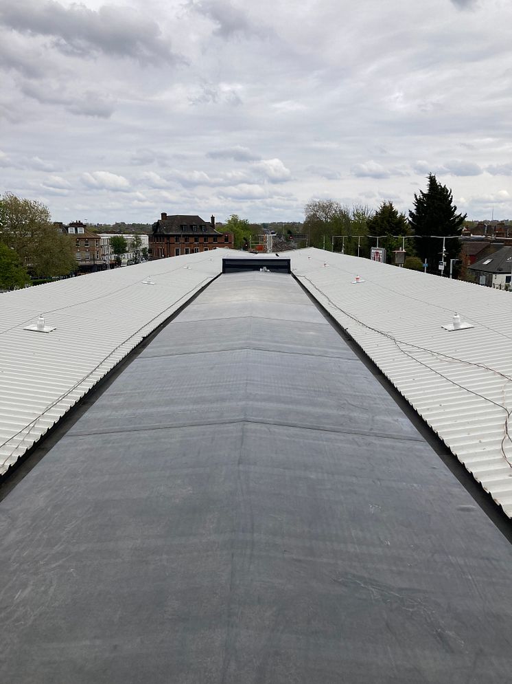 Balham station roof