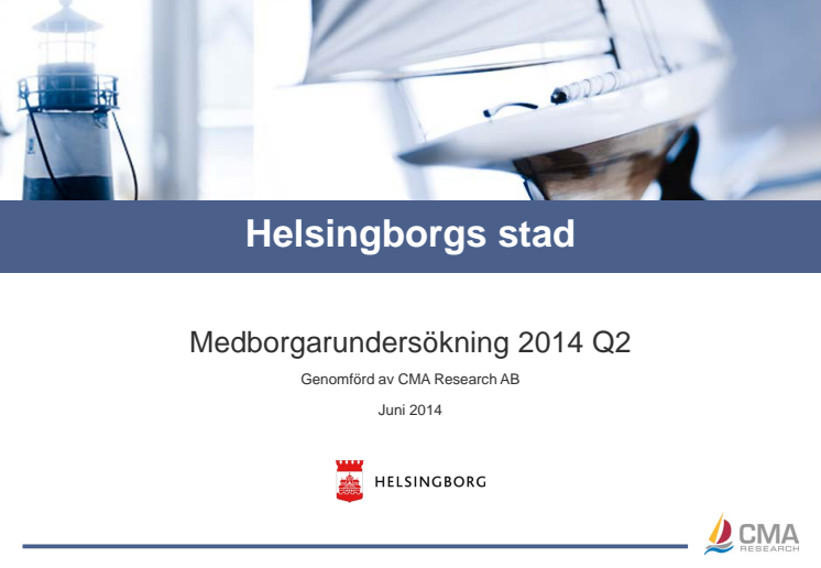Rapport Helsingborgs stads medborgarpanel
