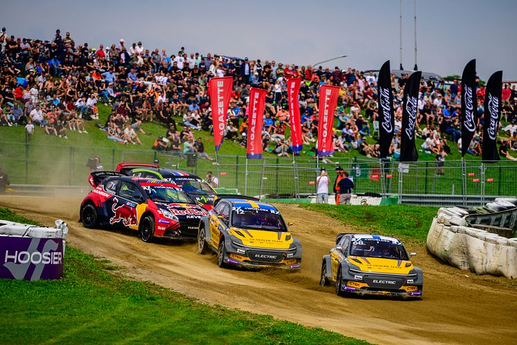 CE Dealer team i World RX of Benelux