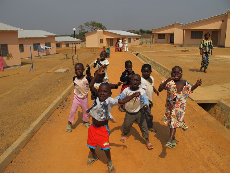 Barnbyn i Bouar, Centralafrikanska republiken