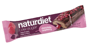 Naturdiet Low Sugar Meal Bar Chocolate Raspberry