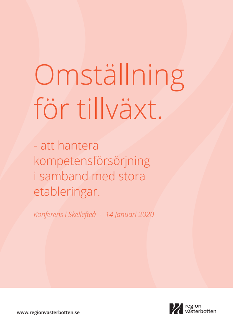 Program Omställning för tillväxt