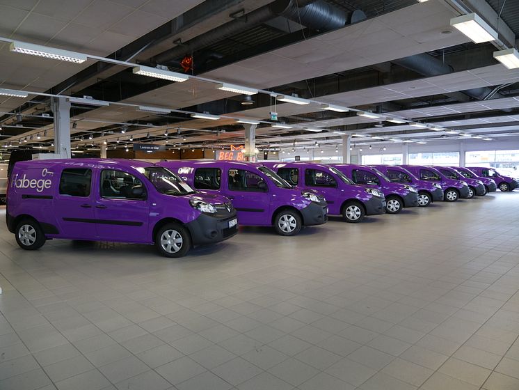 18 Renault Kangoo ZE till Fabege