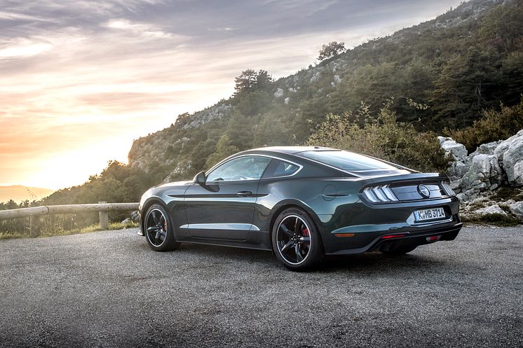 Ford Mustang BULLITT 2018 prøvekjøring