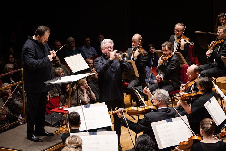 Andris Nelsons och Håkan Hardenberger